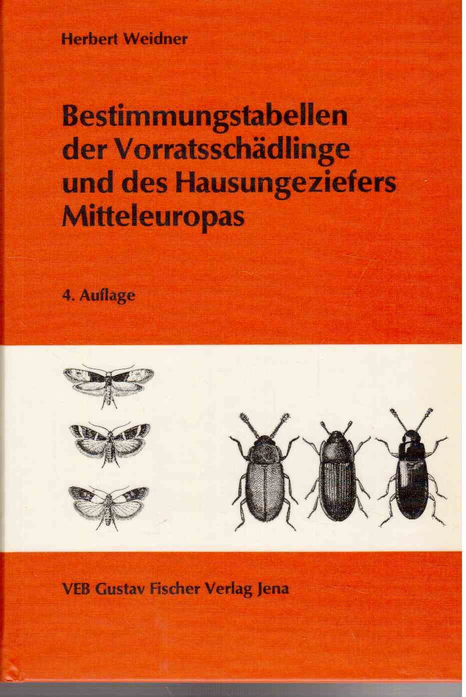 Bestimmungstabellen der Vorratsschädlinge und des Hausungeziefers Mitteleuropas. Books