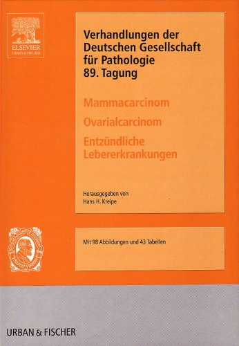 Verhandlungen der Deutsche Gesellschaft fur Pathologie Medicine