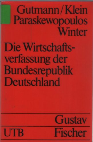 Die Wirtschaftsverfassung der Bundesrepublik Deutschland Books