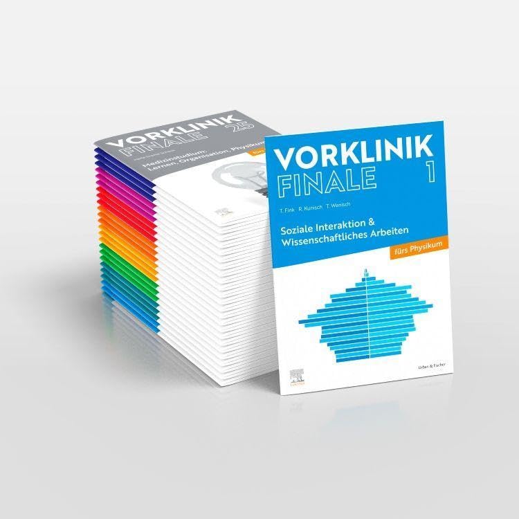 Vorklinik Finale Paket mit allen 25 Bänden - fürs Physikum Medicine