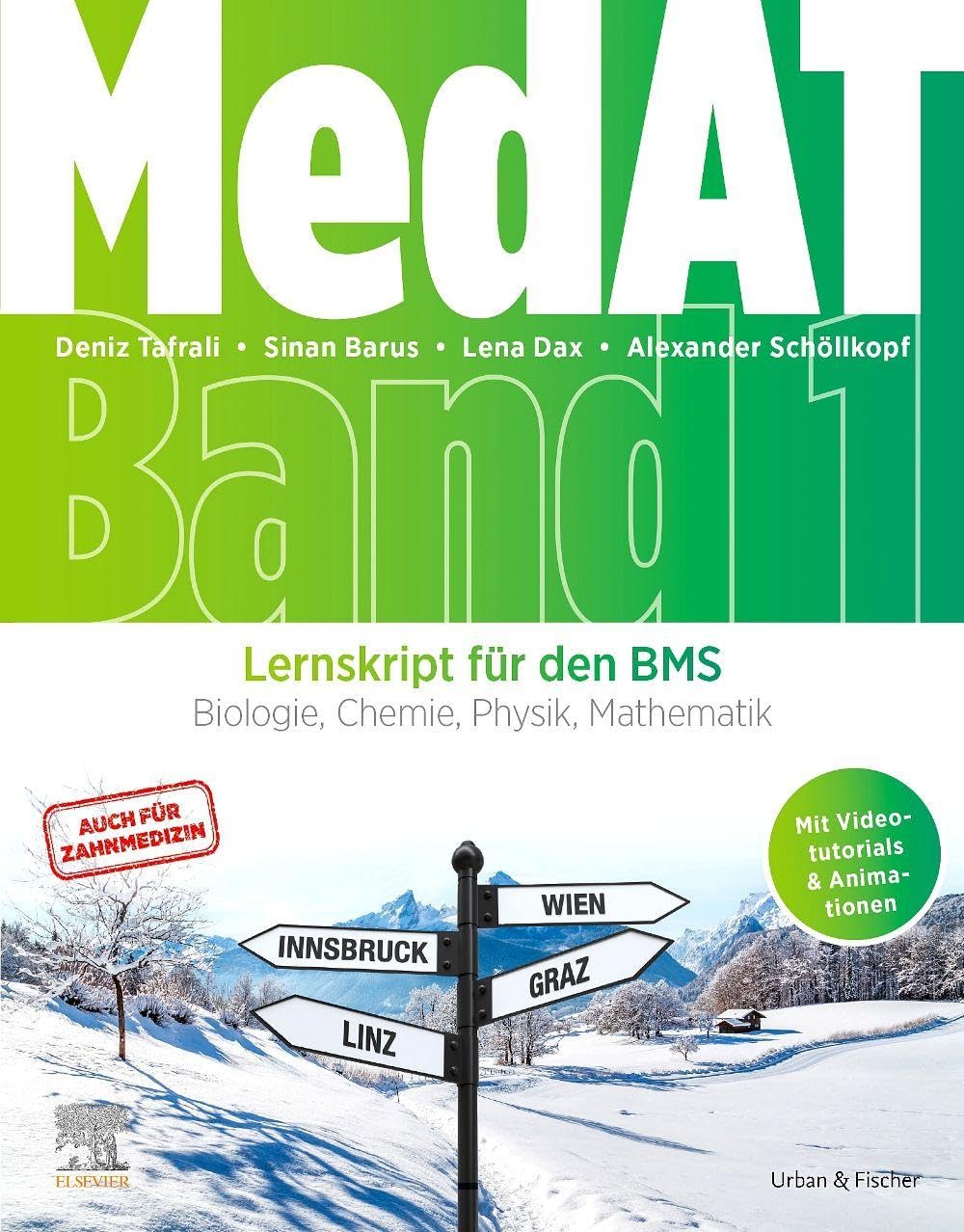 MedAT Lernskript für den BMS (Band 1) Medicine