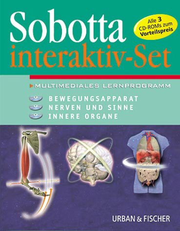 Sobotta interaktiv-Set. Bewegungsapparat, Nerven und Sinne, Innere Organe Medicine