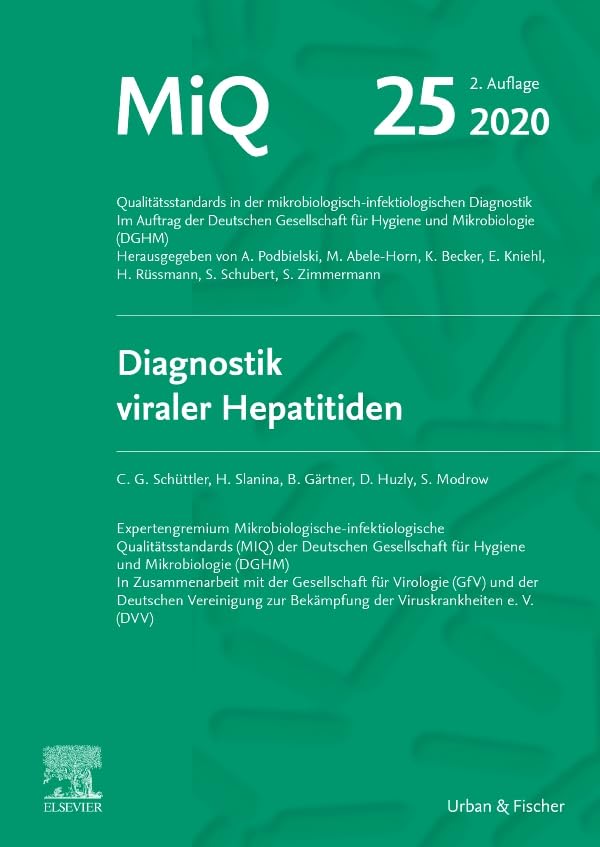 MIQ Heft 25 Diagnostik viraler Hapatitiden Medicine