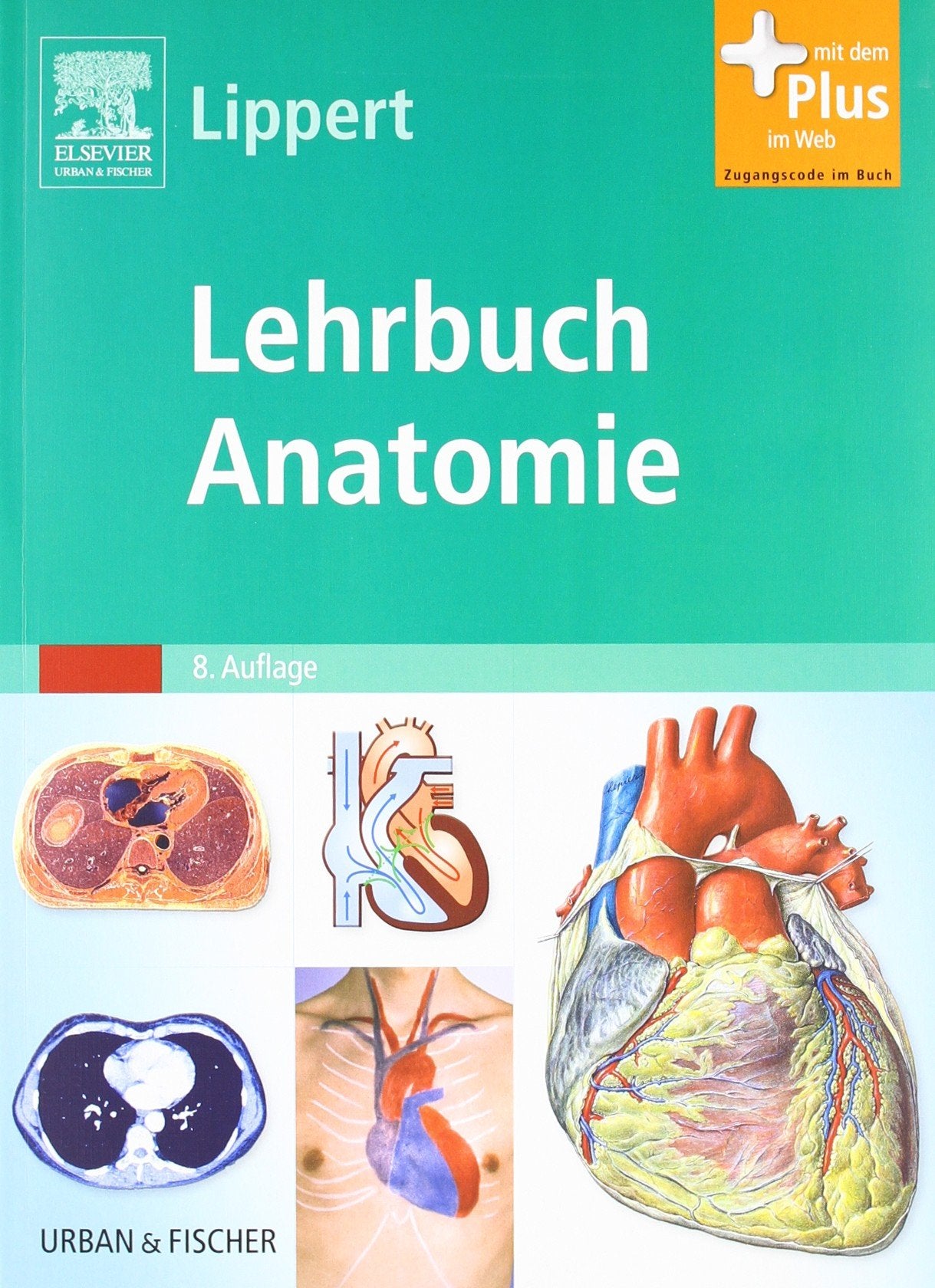 Lehrbuch Anatomie: mit Zugang zum Elsevier-Portal: Mit dem Plus im Web. Mit Zugang zum Elsevier-Portal Medicine
