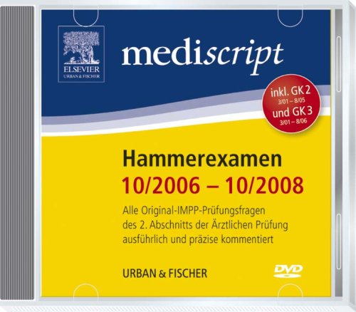 Mediscript 2. Abschnitt der Ärztlichen Prüfung DVD, Hammerexamen 10/06-10/08 Other software