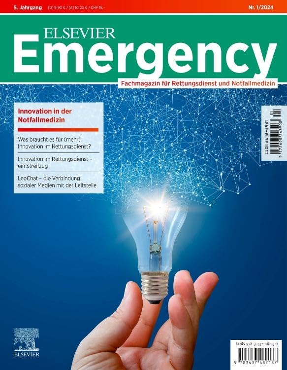 ELSEVIER Emergency. Innovation in der Notfallmedizin. 1/2024 Medicine