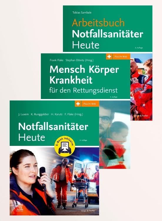 Notfallsanitäter Lernpaket + Arbeitsbuch book