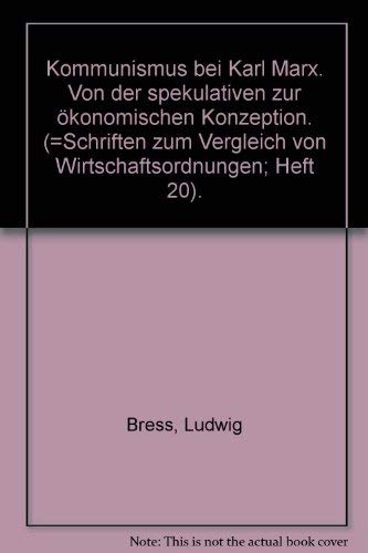 Kommunismus bei Karl Marx Social Sciences