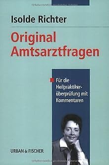 Original-Amtsarztfragen für Heilpraktiker Health, Nutrition & Fitness