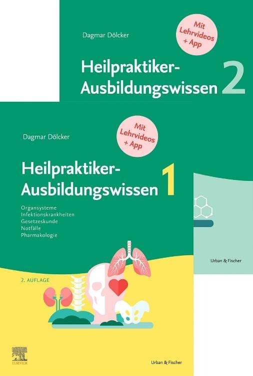 Dölcker, Set Heilpraktiker Ausbildungwissen Bd. 1 und 2 Medicine