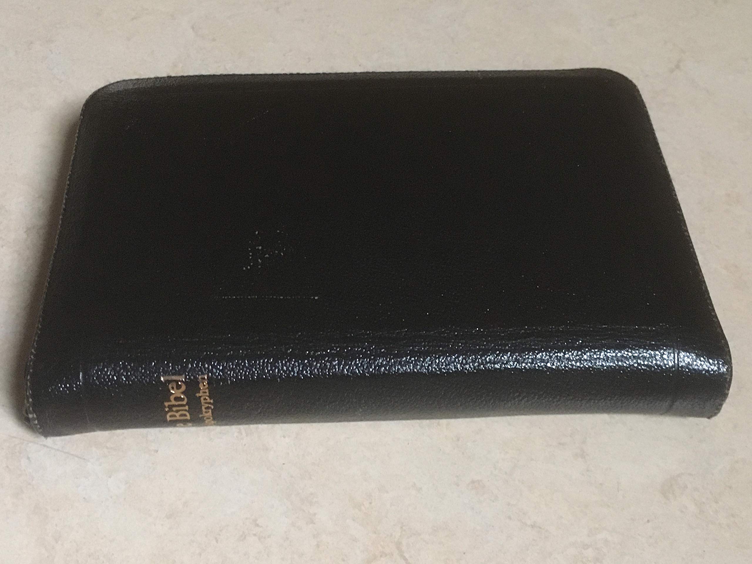 Perl - Bibel. Schwarze Ausgabe. ( mit Apokryphen). Goldschnitt. (Dünndruck). Books