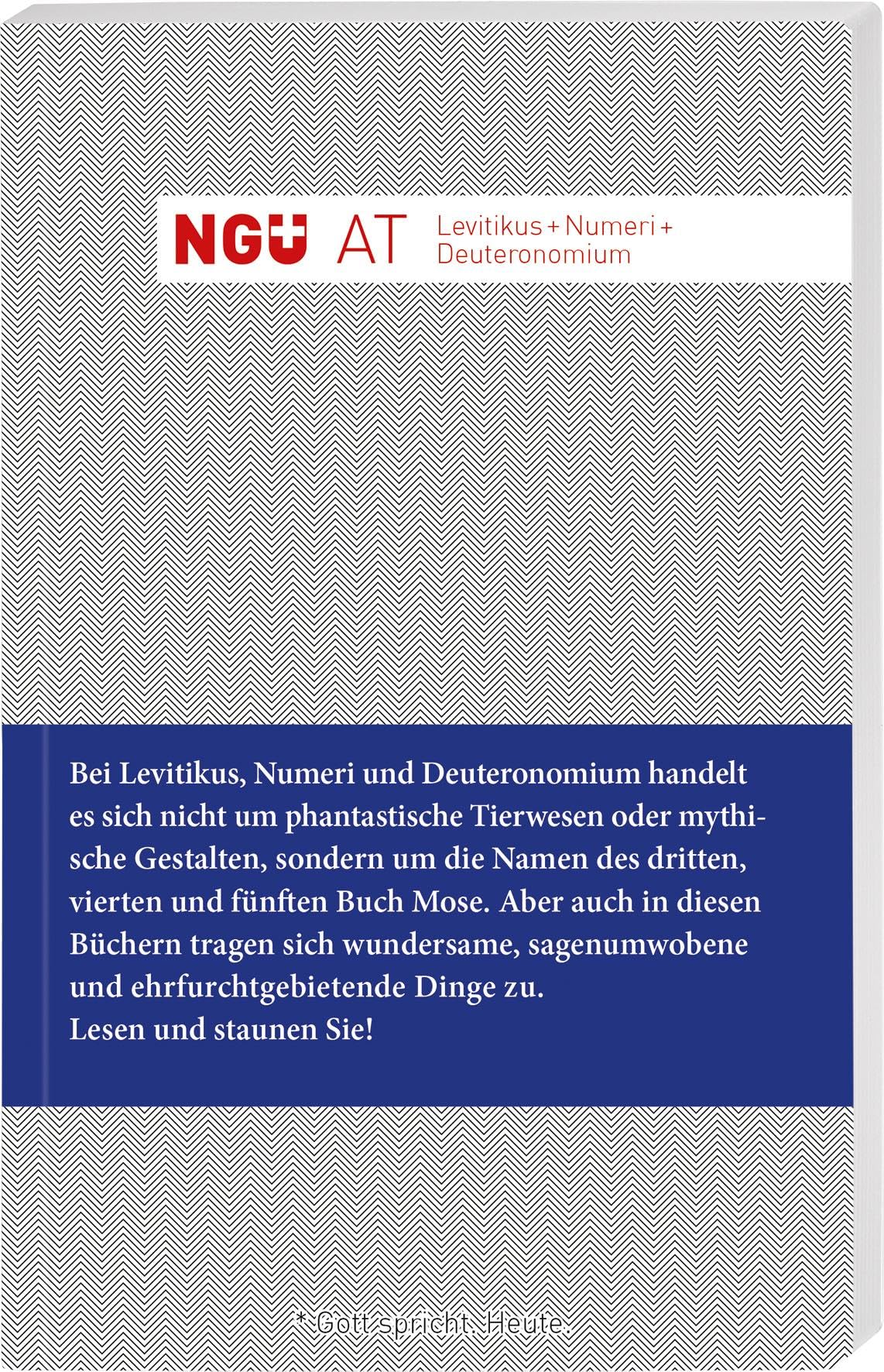 NGÜ AT: Levitikus + Numeri + Deuteronomium Religion & Esotericism