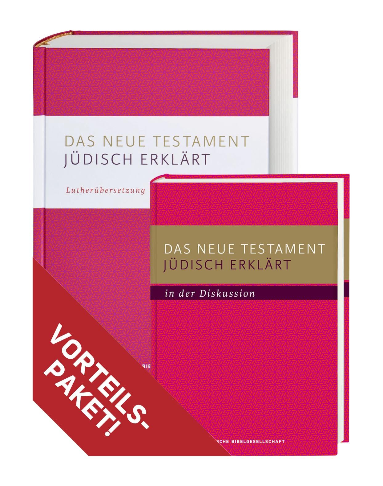 Das Neue Testament - jüdisch erklärt mit Diskussionsband im Set: Lutherübersetzung Religion & Esotericism