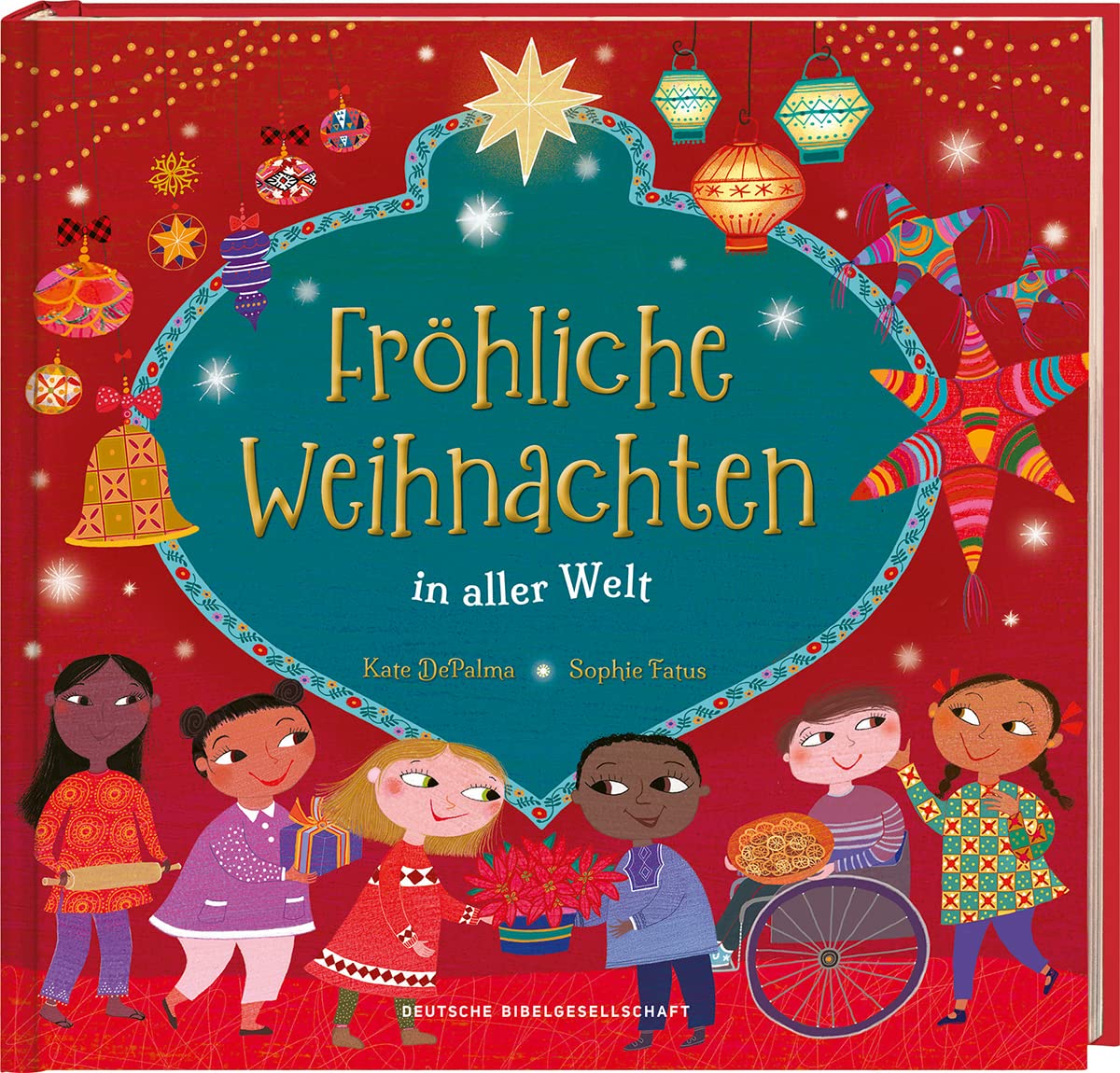 Fröhliche Weihnachten in aller Welt. Lustige Kinderreime über Weihnachtsbräuche, Weihnachtsessen und Heiligabend: So feiern Familien Weihnachten. Bilderbuch ab 4 Jahren für die Vorweihnachtszeit Non-fiction