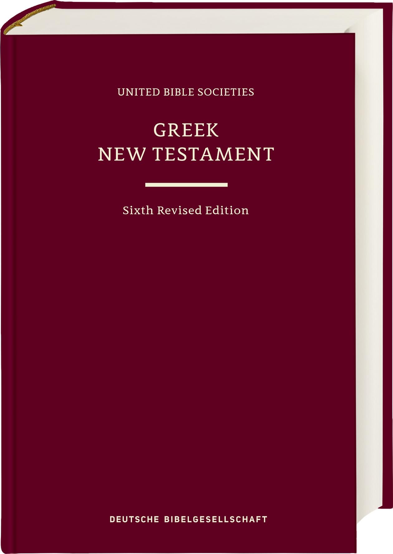 Greek New Testament GNT6. Standardausgabe Books