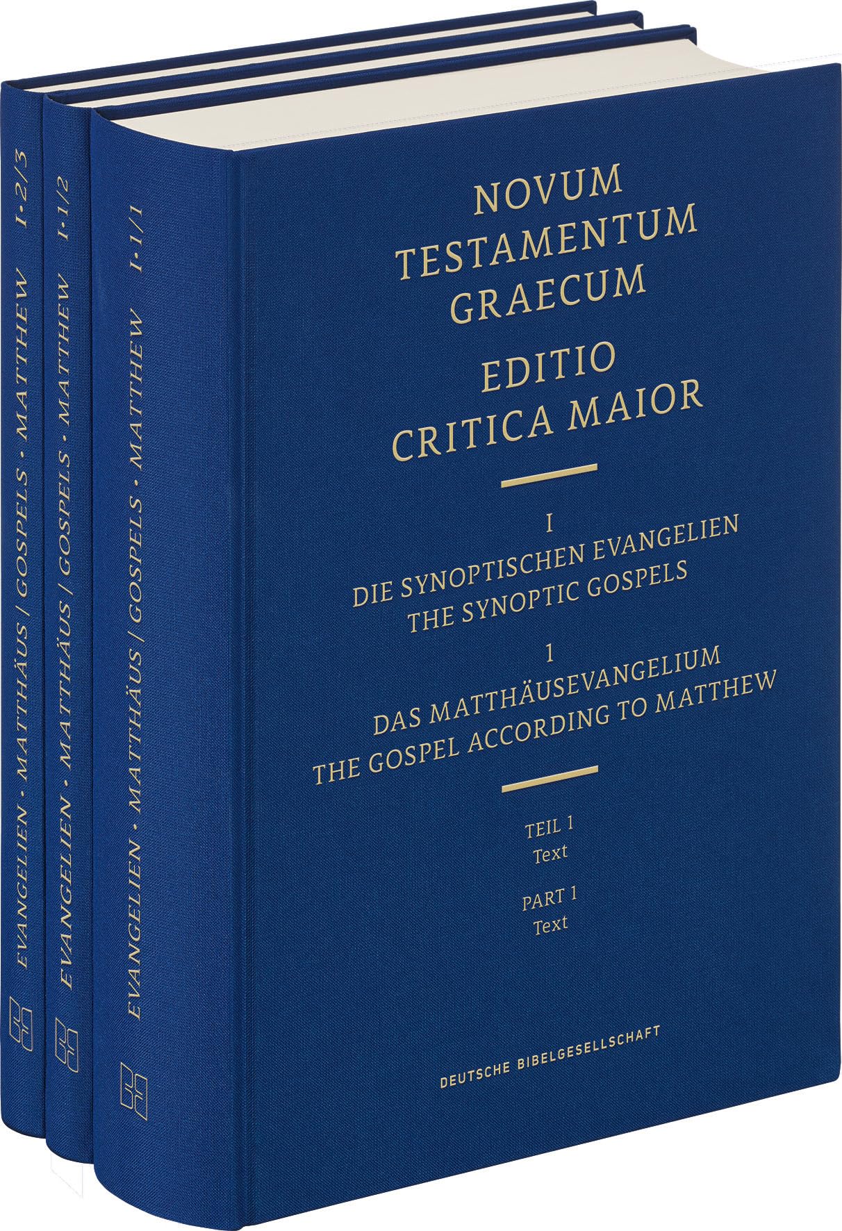 ECM I.1 Matthäusevangelium. Gesamtband: Novum Testamentum Graecum. Editio Critica Maior Religion & Esotericism