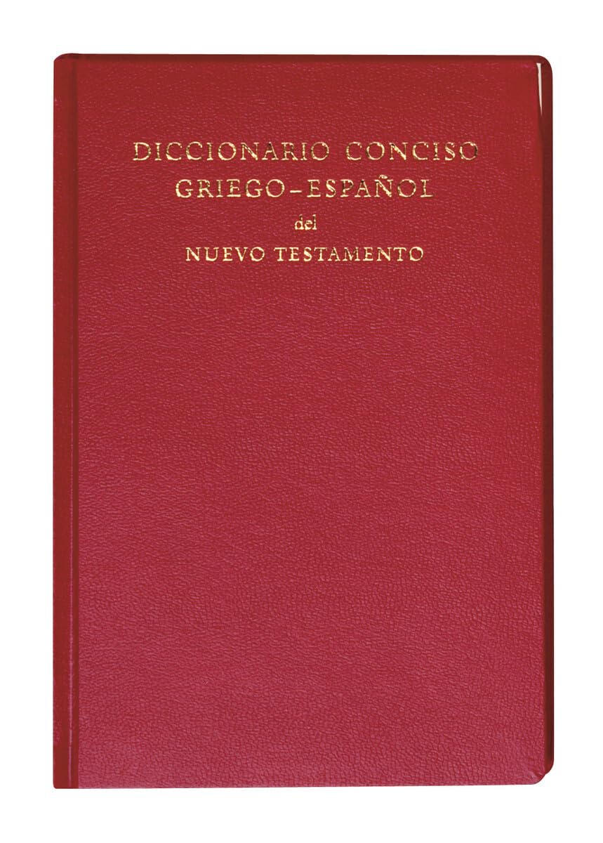 Griego-Espanol del Nuevo Testamento Diccionario Conciso book