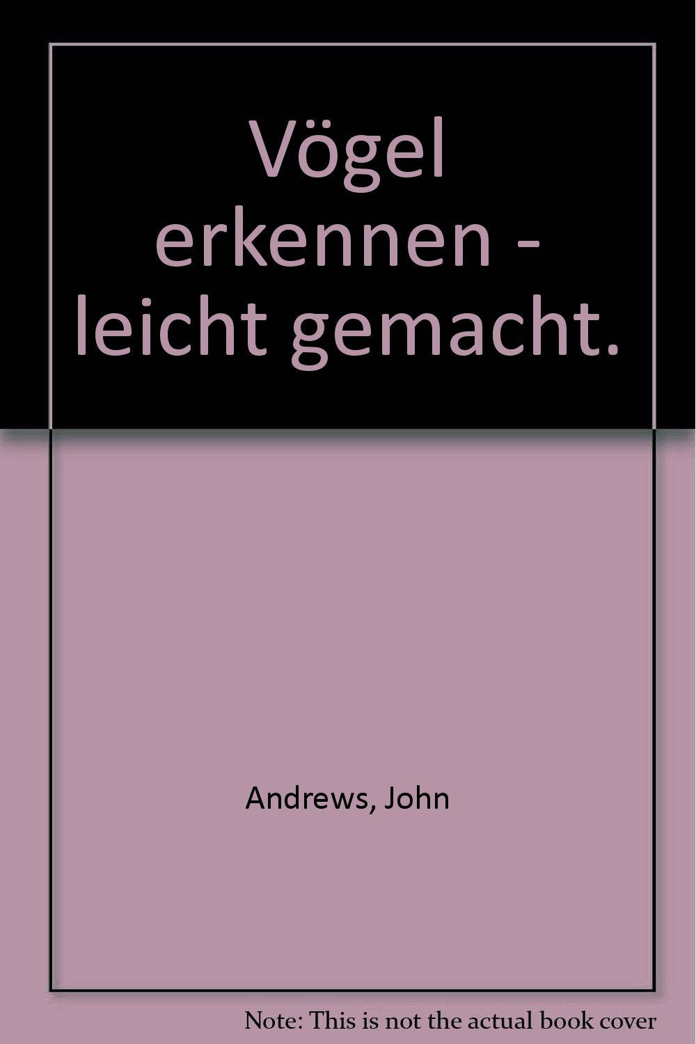 Product Image: Vögel erkennen - leicht gemacht.