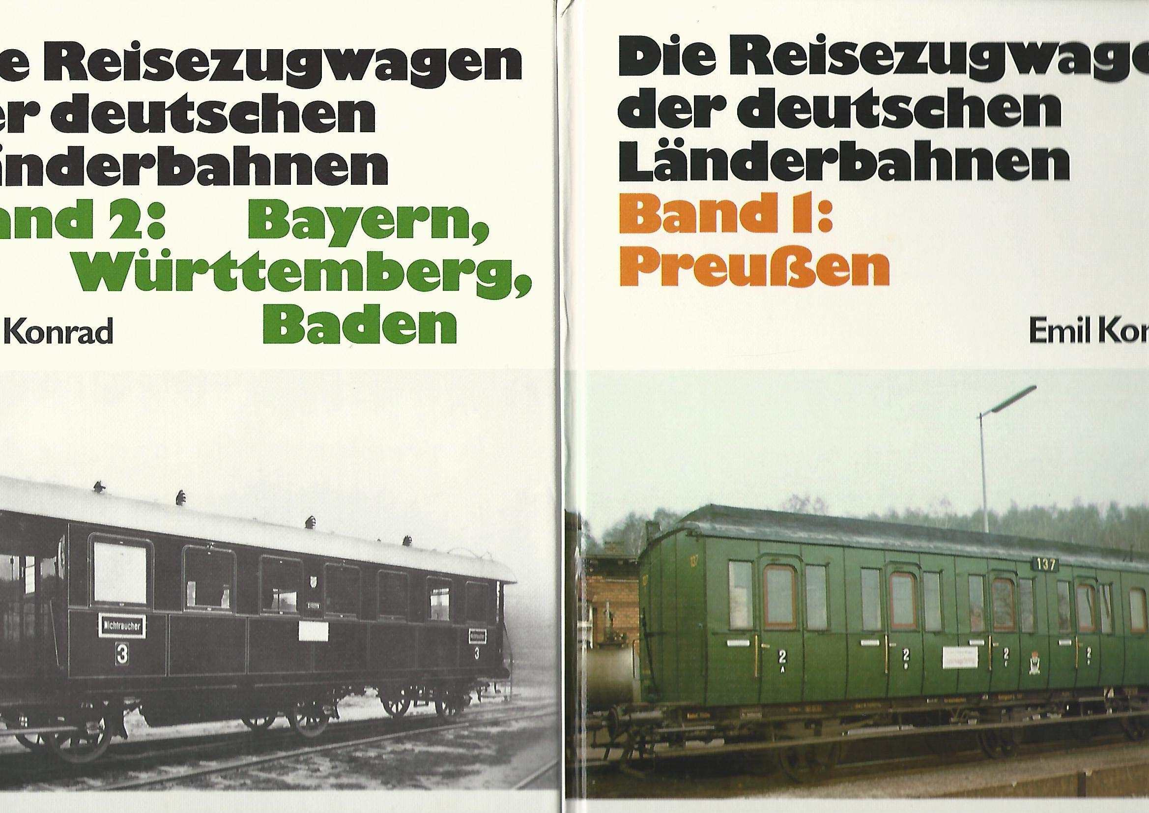 Die Reisezugwagen der deutschen Länderbahnen I. Preußen Books