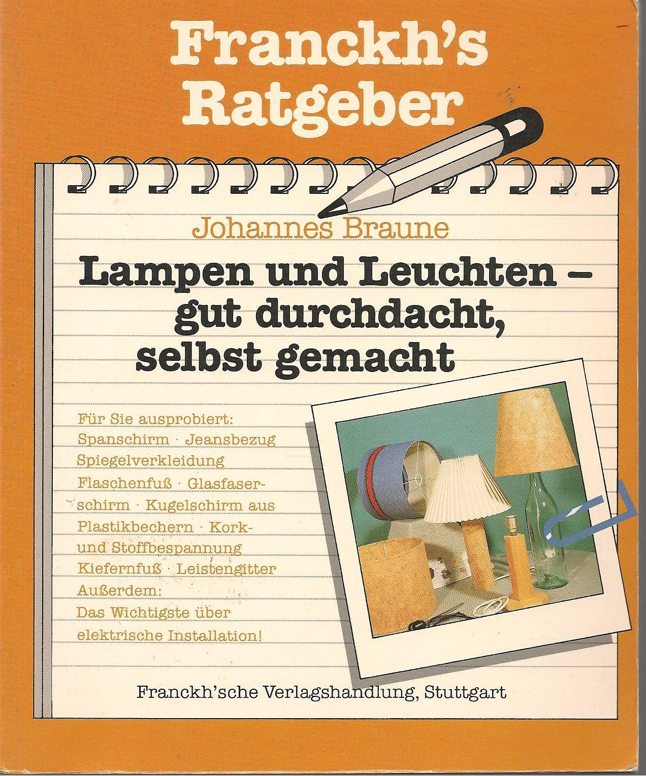 Lampen und Leuchten, gut durchdacht, selbst gemacht Hobbies & Crafts
