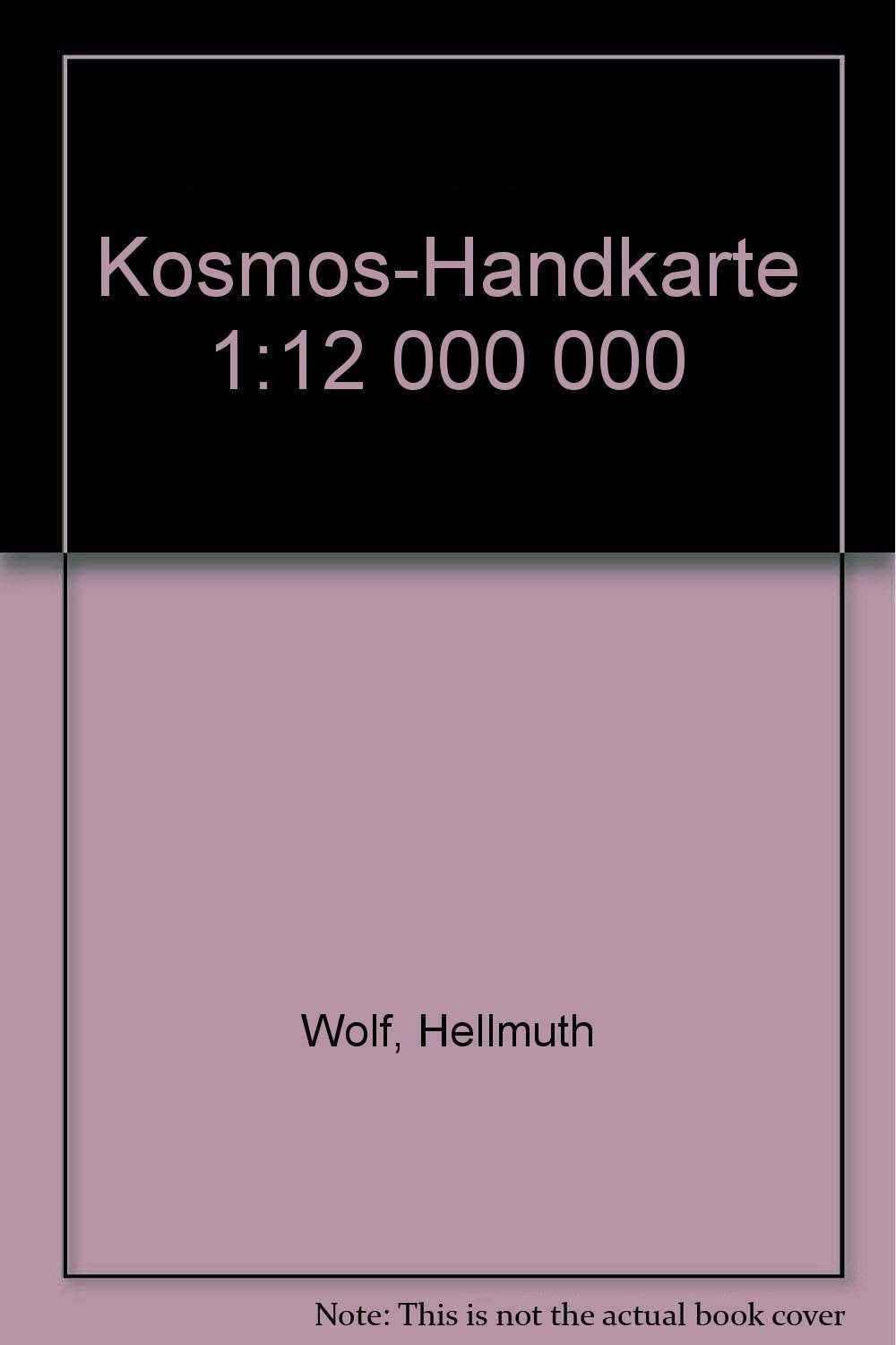 Kosmos - Handkarte Erdmond 1 : 12 000 000. Vorderseite, Rückseite Geology & Geography