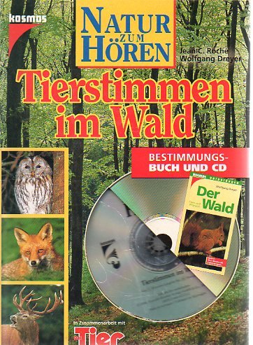 Tierstimmen im Wald, 1 CD-Audio u. Bestimmungsbuch 'Der Wald' Pets