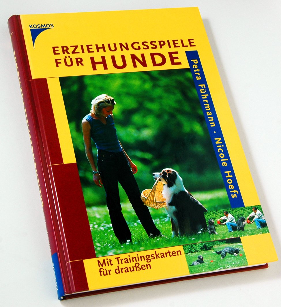 Erziehungsspiele für Hunde: Mit Trainingskarten für draussen Pets
