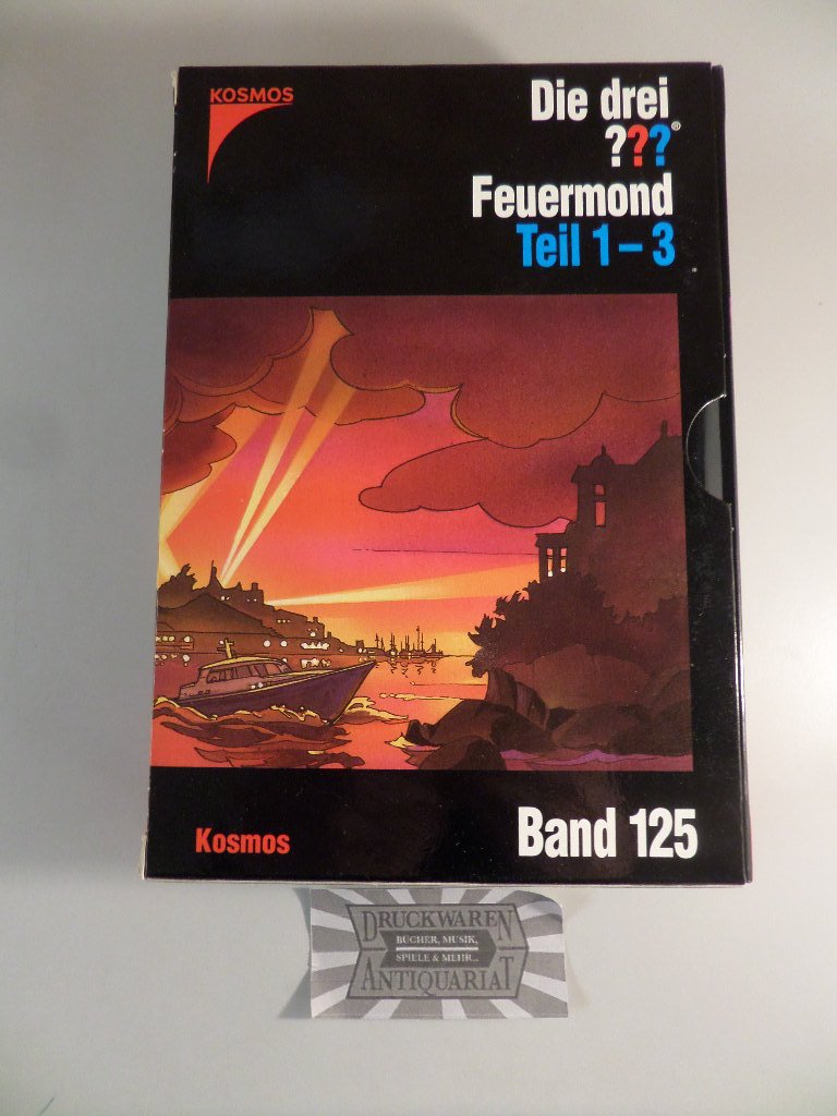 Die drei ??? Flammen des Bösen. Dreifachband Books