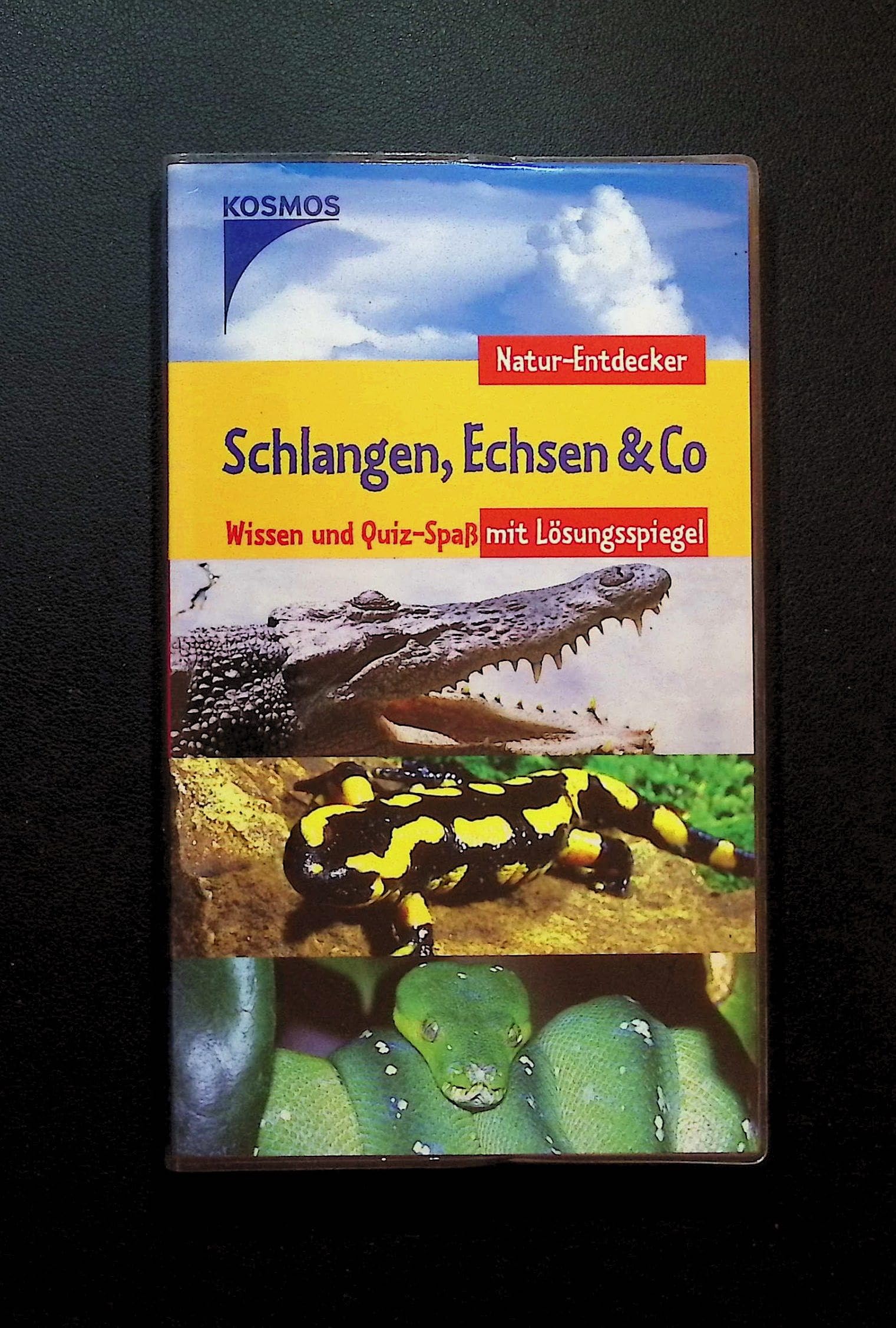 Schlangen, Echsen & Co.: Wissen und Quiz-Spass mit Lösungsspiegel: Wissen und Quiz-Spaß mit Lösungsspiegel (Natur-Entdecker) Non-fiction