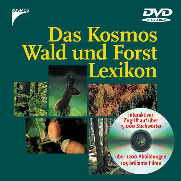 Das Kosmos Wald- und Forstlexikon: Interaktiver Zugriff auf über 17.000 Stichwörter, über 1400 Abbildungen, 105 Filme. Für Windows 98/ME/2000/XP Leisure, Home & Garden