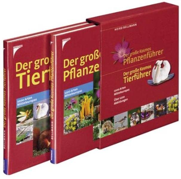 Der große Kosmos Tierführer / Der große Kosmos Pflanzenführer - Doppelausgabe im Schuber: 1200 Arten Mitteleuropas; 1000 Arten Mitteleuropas Leisure, Home & Garden