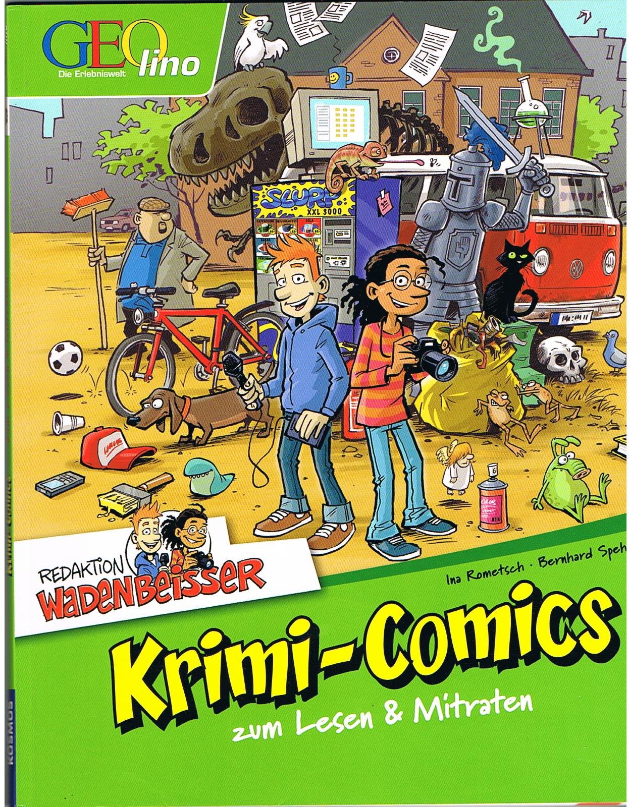 Geolino, Redaktion Wadenbeißer, Krimi-Comics zum Lesen & Mitraten Novels & Short Stories