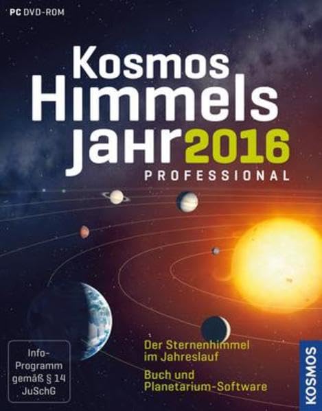 Kosmos Himmelsjahr professional 2016: Der Sternenhimmel im Jahreslauf: Buch und Planetarium-Software Leisure, Home & Garden
