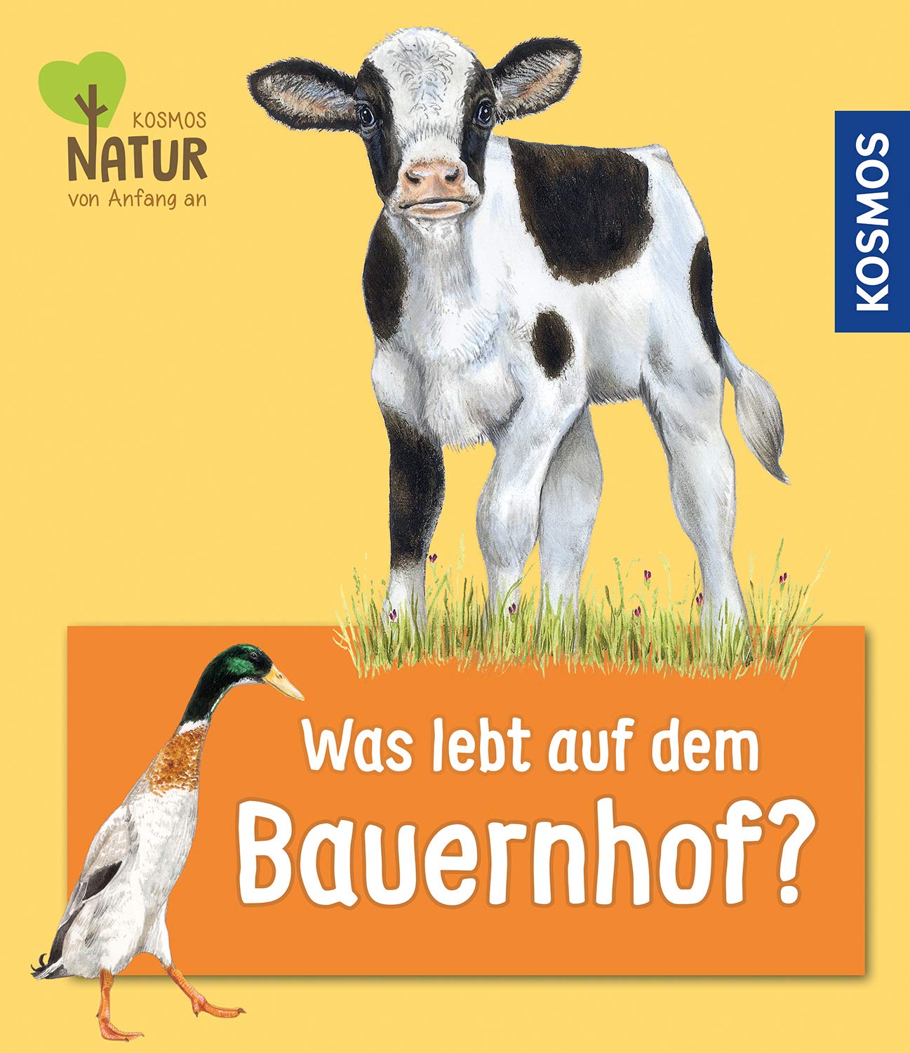 Was lebt auf dem Bauernhof?: Mini-Kindernaturführer Non-fiction