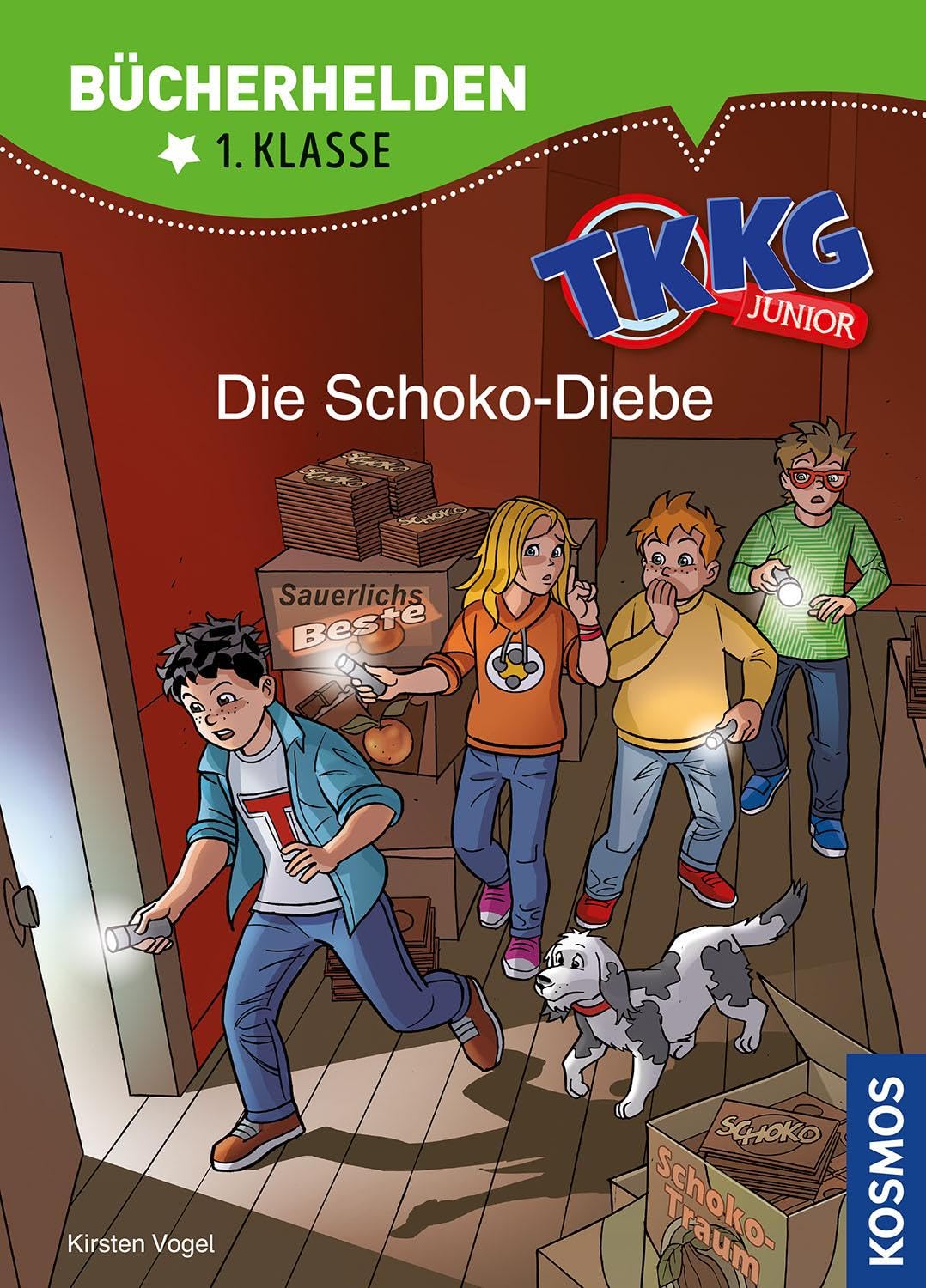 TKKG Junior, Bücherhelden 1. Klasse, Die Schoko-Diebe Action & Adventure