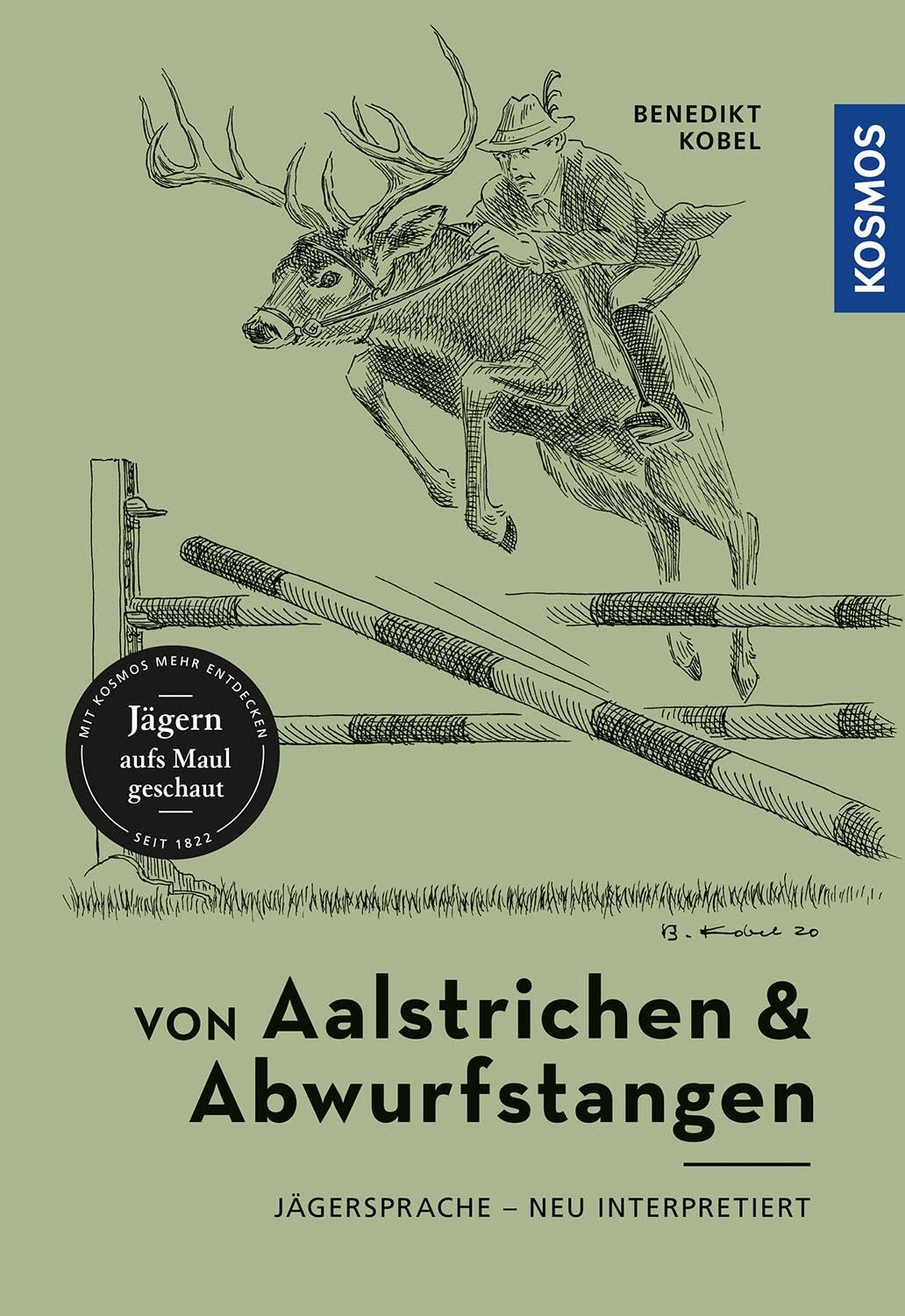 Von Aalstrichen und Abwurfstangen: Jägersprache – neu interpretiert Cartoons