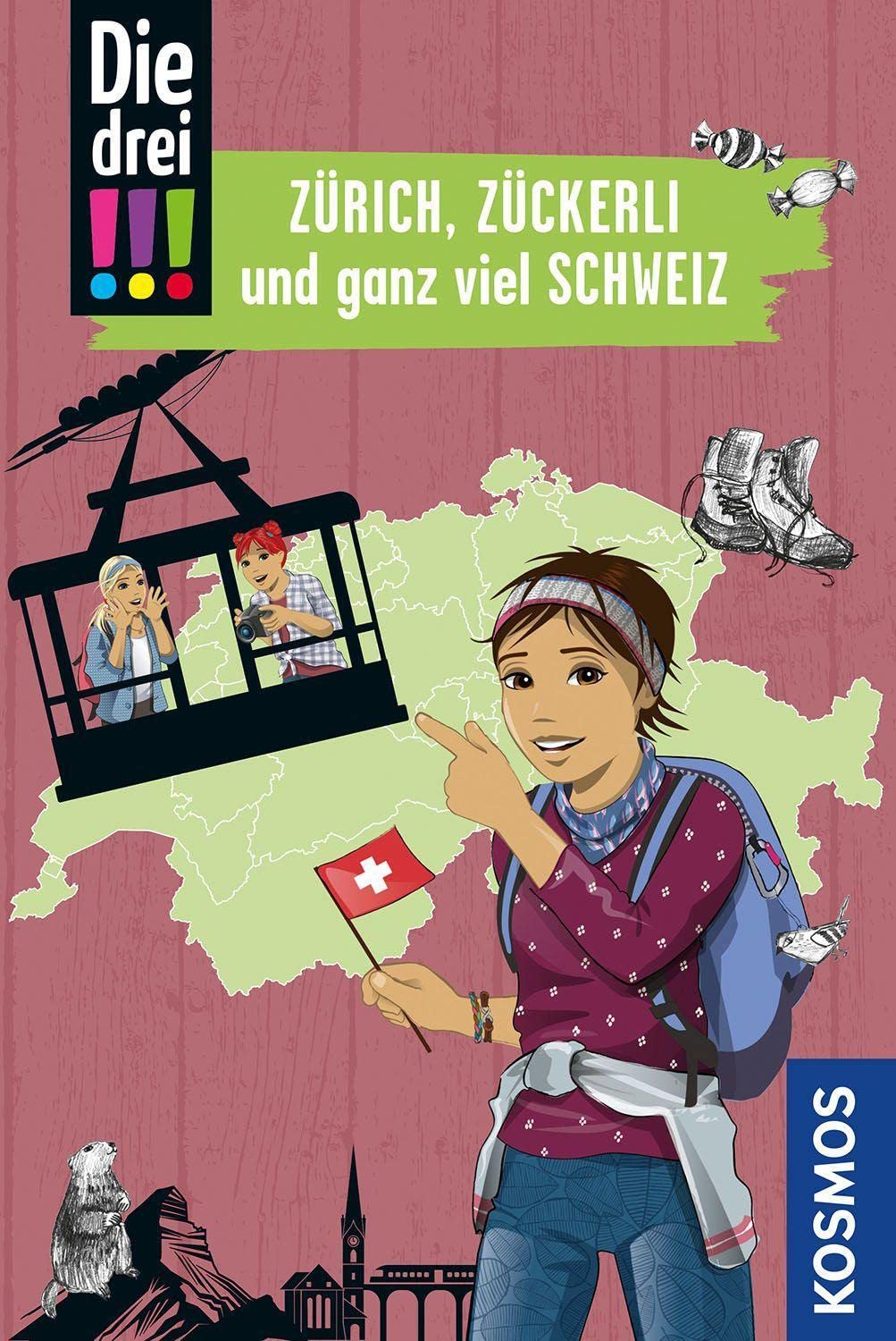 Die drei !!!, Zürich, Zückerli und ganz viel Schweiz Non-fiction