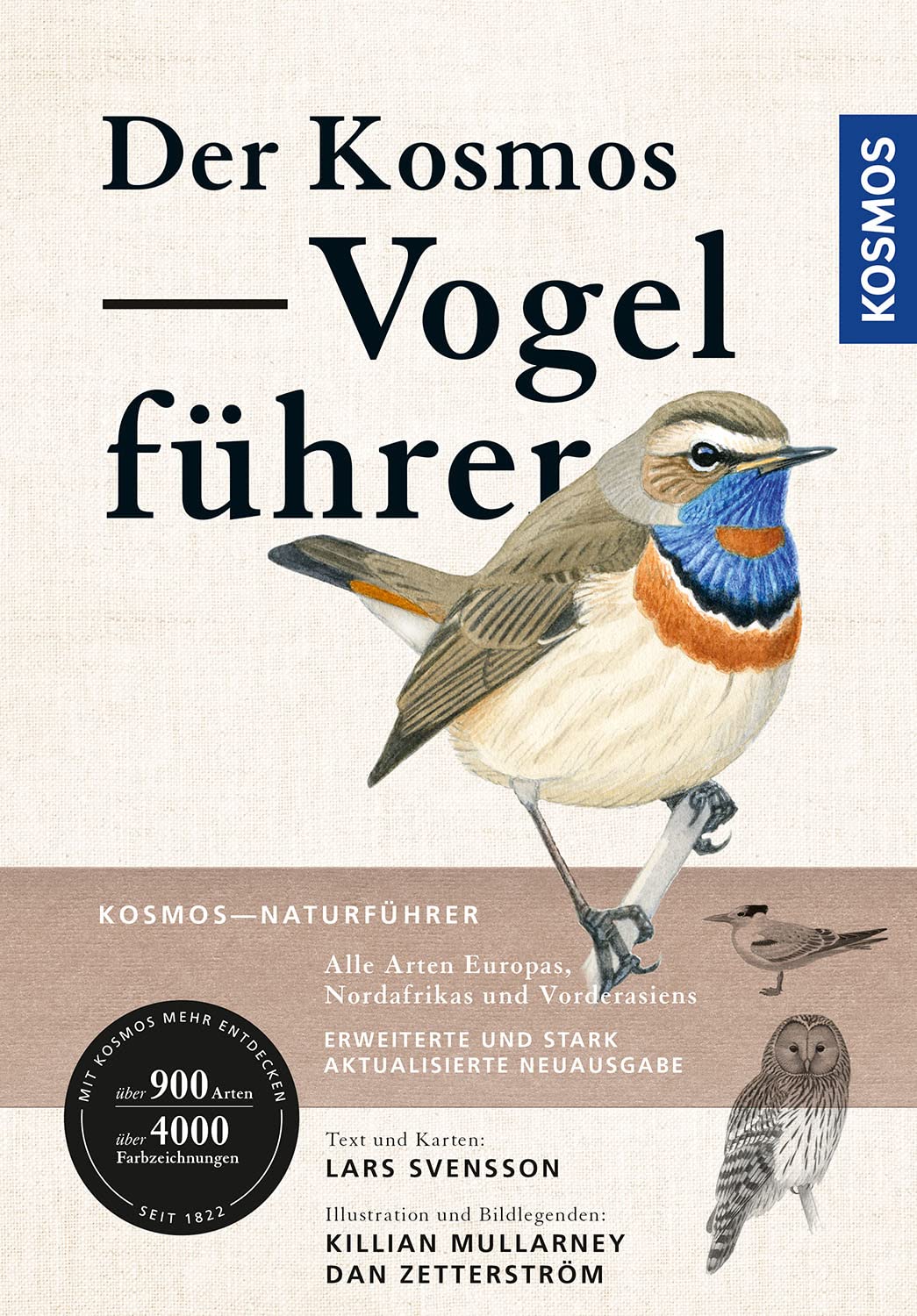 Der Kosmos Vogelführer: Alle Arten Europas, Nordafrikas und Vorderasiens. Erweiterte und stark aktualisierte Neuausgabe. Über 900 Arten, über 4000 Farbzeichnungen. Empfohlen von NABU und DO-G. Leisure, Home & Garden