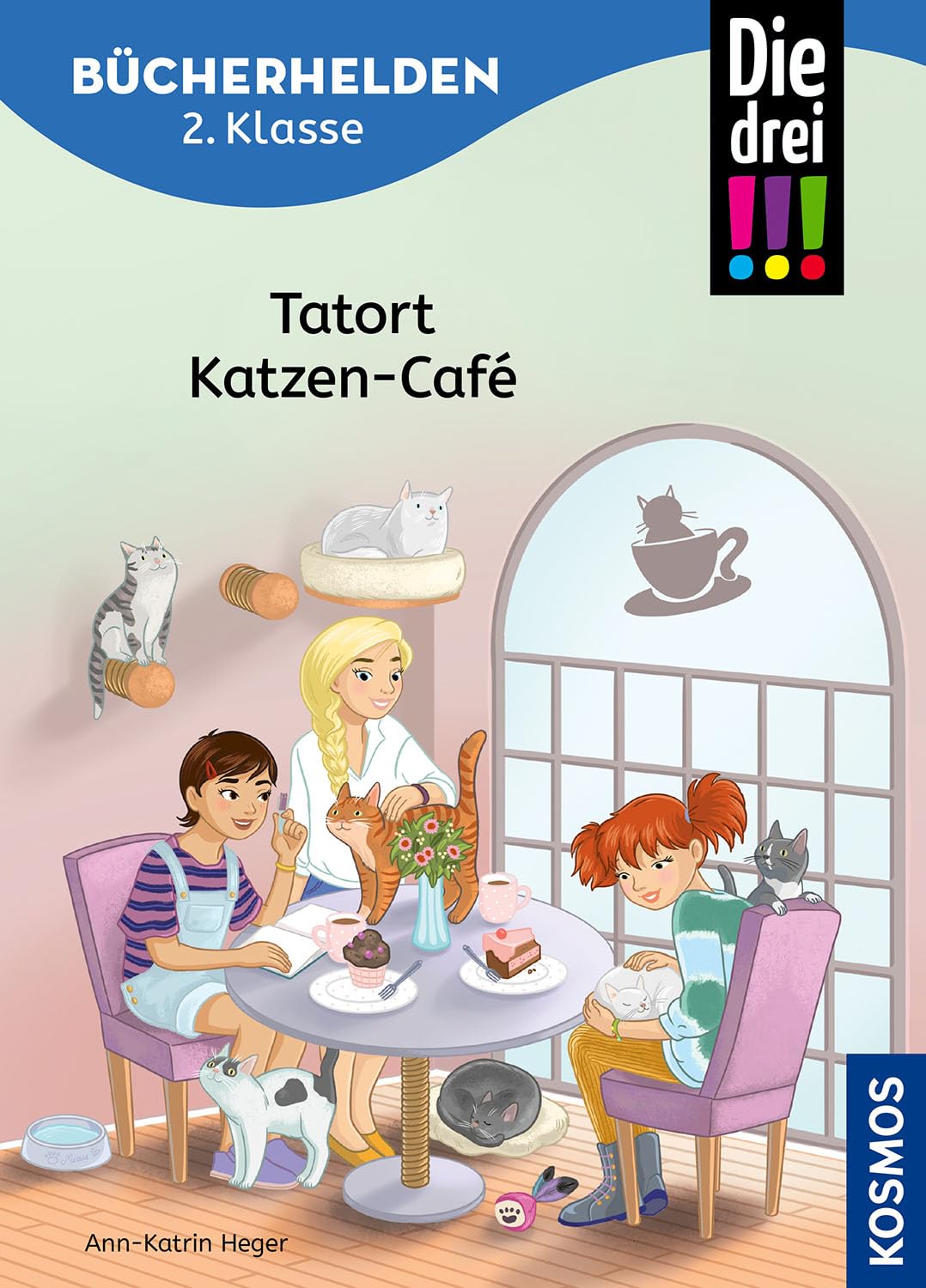 Die drei !!!, Bücherhelden 2. Klasse, Tatort Katzen-Café Novels & Short Stories