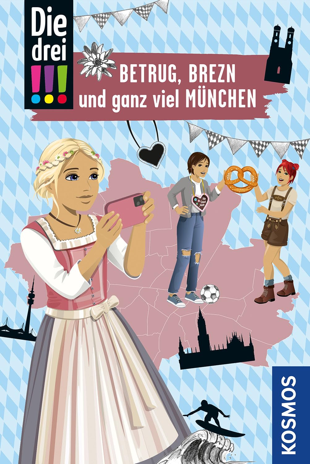 Die drei !!!, Betrug, Brezn und ganz viel München Non-fiction