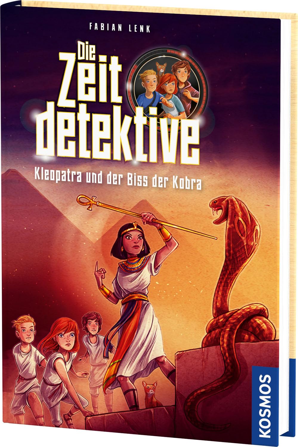 Die Zeitdetektive, 1, Kleopatra und der Biss der Kobra Novels & Short Stories