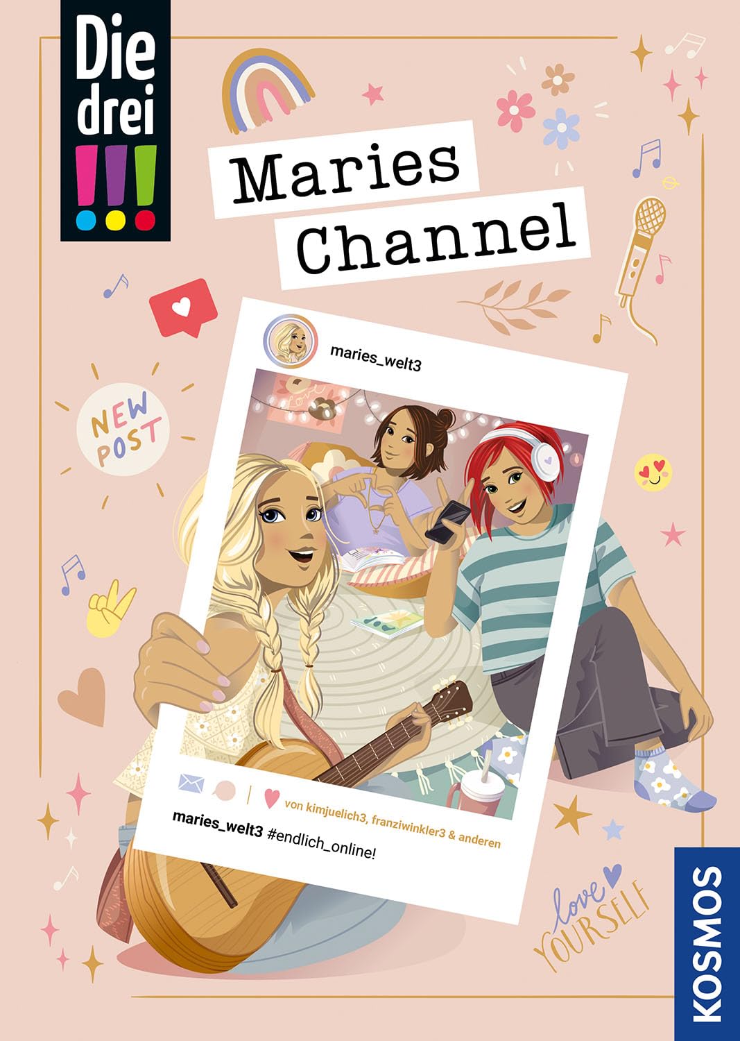 Die drei !!!, Maries Channel, #endlich_online Fiction