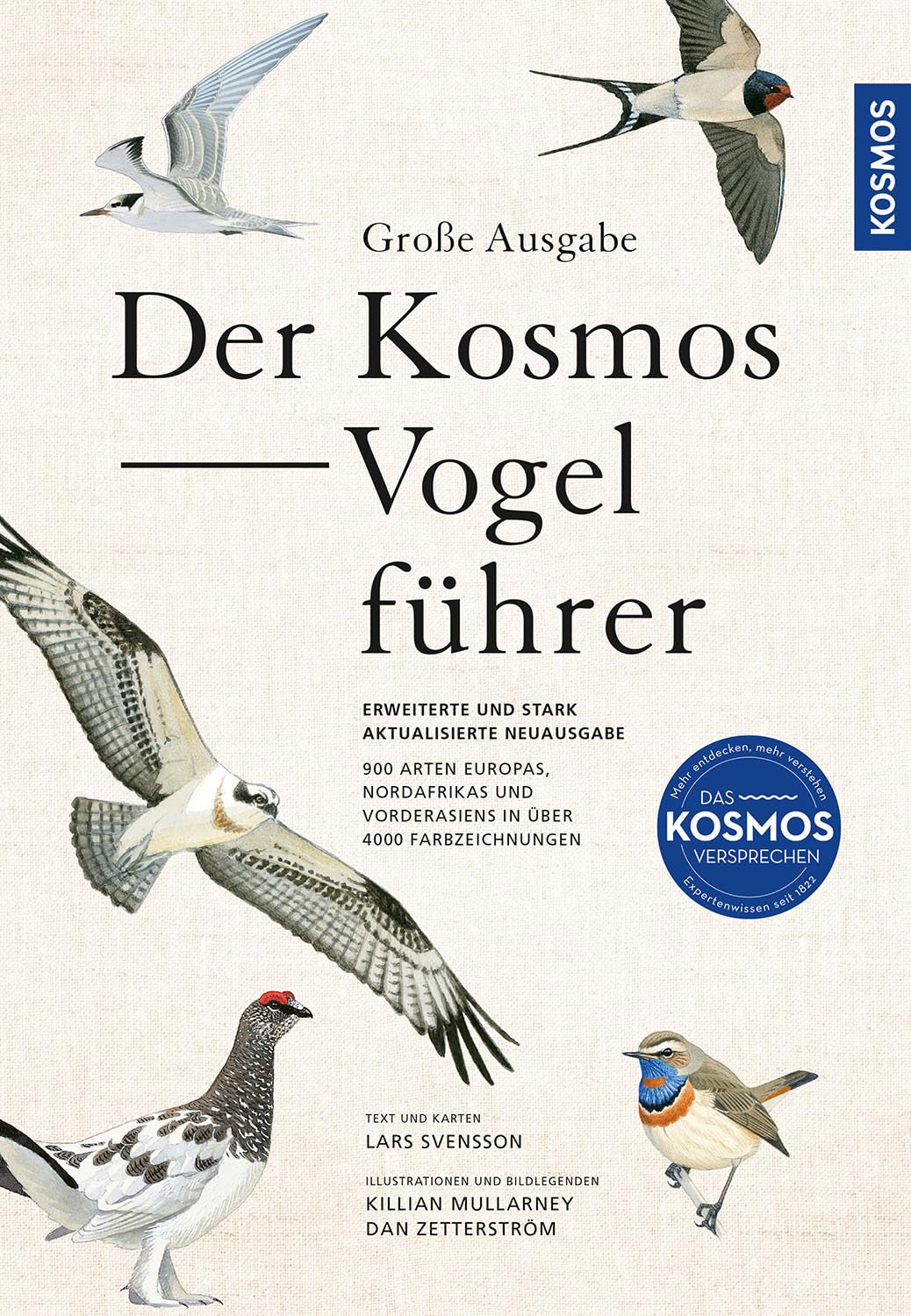 Große Ausgabe: Der Kosmos-Vogelführer: Alle Arten Europas, Nordafrikas und Vorderasiens; erweiterte und stark aktualisierte Neuausgabe. Großes Pendant zur Ausgabe 2023 des Bestimmungsführers. Leisure, Home & Garden