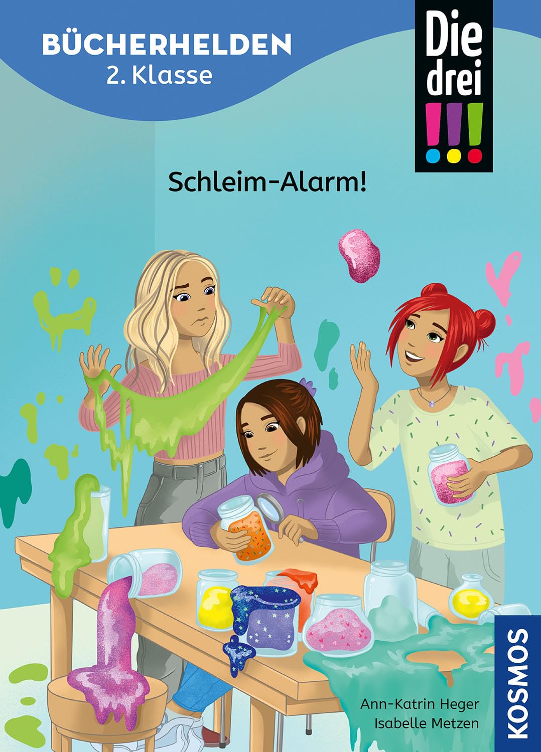 Die drei !!!, Bücherhelden 2. Klasse, Schleim-Alarm! Novels & Short Stories