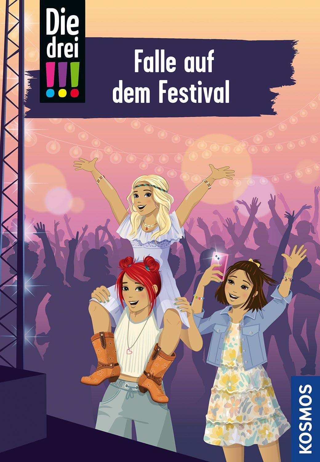 Die drei !!!, 118, Falle auf dem Festival Novels & Short Stories