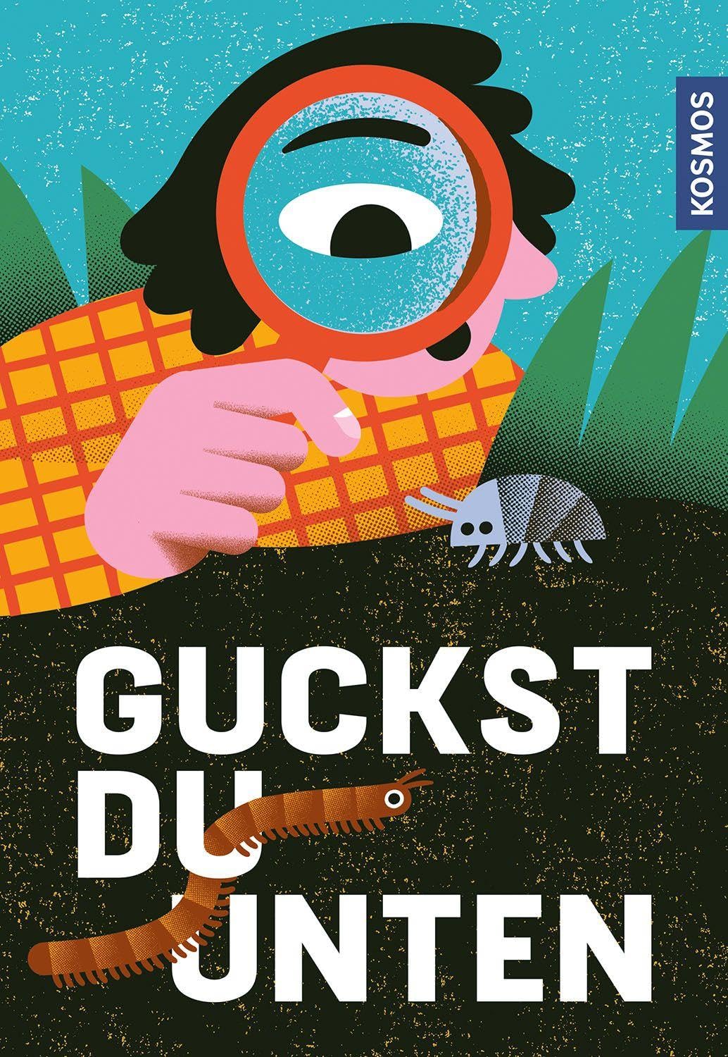 Guckst du unten: Der freche Insektenführer mit witzigen Illustrationen. Ganz einfach bestimmen: Guckst du auf drei Merkmale, weißt du, welches Krabbeltier das ist. Leisure, Home & Garden