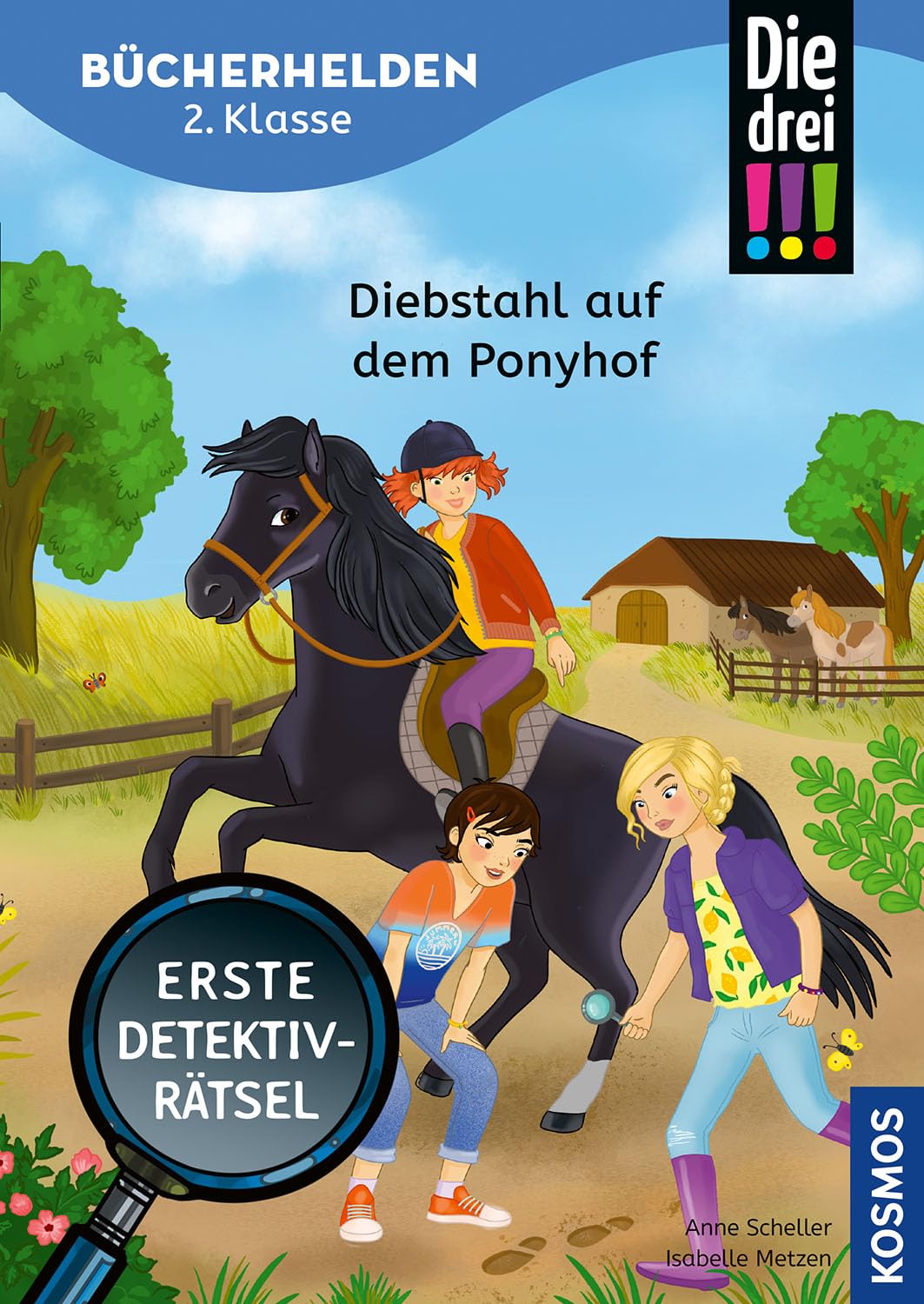 Die drei !!!, Bücherhelden 2. Klasse, Diebstahl auf dem Ponyhof Novels & Short Stories