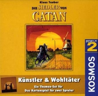 Die Siedler von Catan, Themen-Set zum Kartenspiel, Künstler & Wohltäter (Spiel-Zubehör) Card Games