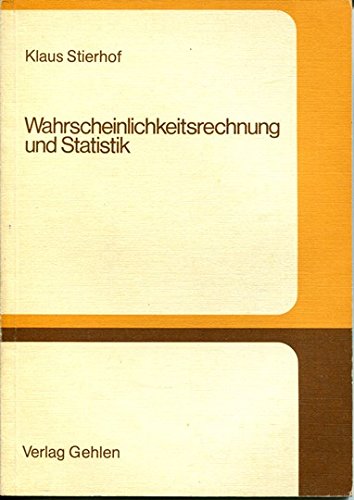 Wahrscheinlichkeitsrechnung und Statistik Study Guides Books
