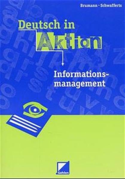 Deutsch in Aktion, Informationsmanagement, EURO: Arbeitsheft Business, Finance & Career